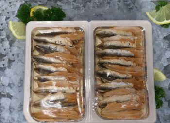 Hot Smoked Anchovy Fillets