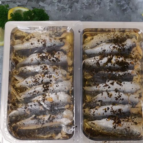 Sardines Fillets With Basil